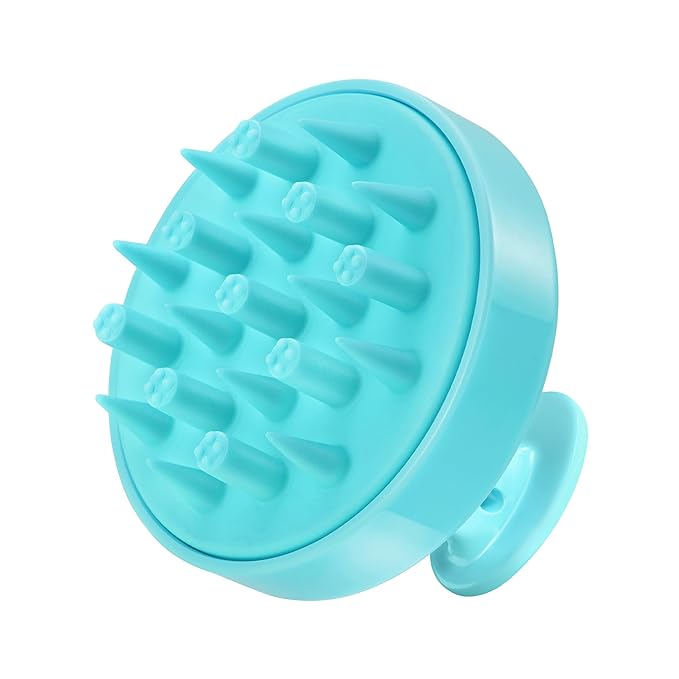 HEETA Scalp Massager Hair Scrubber Shampoo Brush Exfoliator for Hair Growth