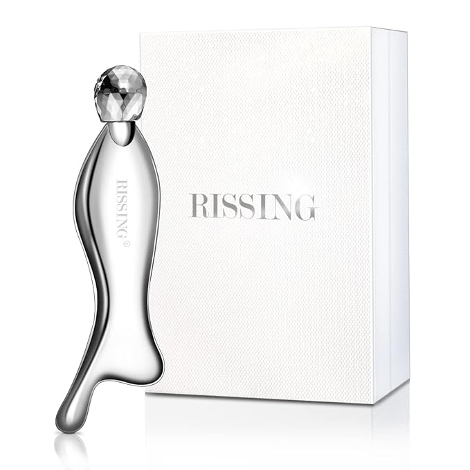 4-in-1 Gua Sha Facial Tools: Stainless Steel Gua Sha Tool (Luxury Box Edition)