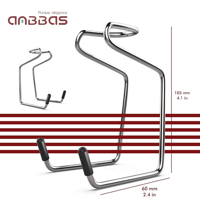 Anbbas Synthetic Badger Shaving Brush,3in1 Kit with Stainless Steel Shaving Stand and Bowl for Men Wet Close Shave