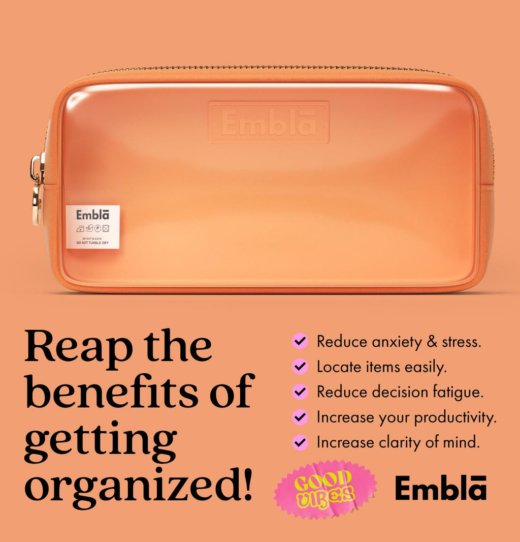 Makeup Bag for Women, Travel Cosmetic Organizer, Waterproof Toiletry Pouch