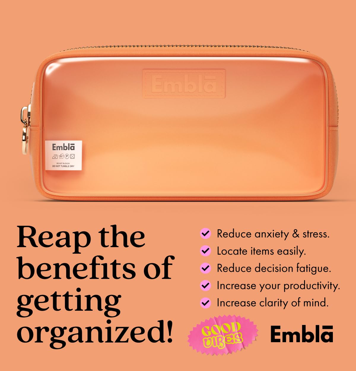 Makeup Bag for Women, Travel Cosmetic Organizer, Waterproof Toiletry Pouch