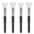 LORMAY 4 Pcs Silicone Face Mask Brush for Facial Mud Clay Jelly Mask