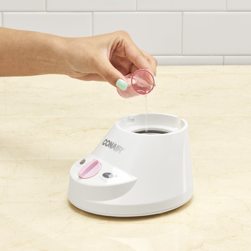 True Glow by Conair Moisturizing Mist Facial Sauna System; Pink / Cream