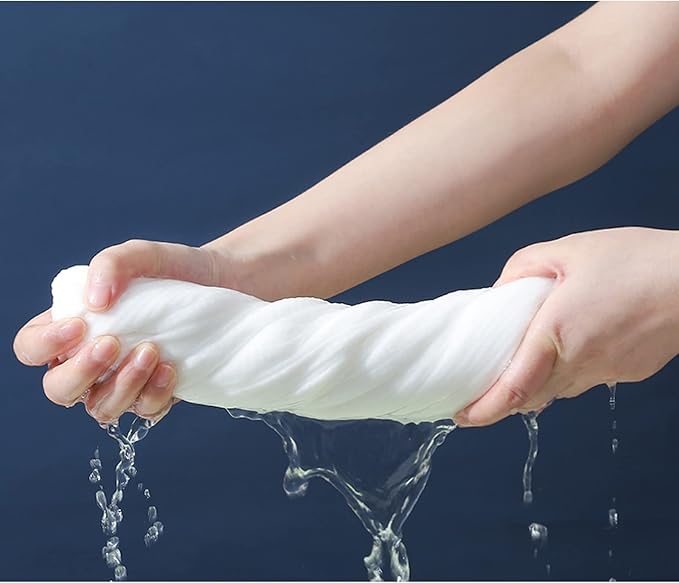 Compressed Towels Tablet Large 55x28 inches Gym Towel Barber Towel Cotton Disposable Portable Durable Tissue Reusable for Travel Camping Hiking Home Bathroom Beauty Salon Outdoor Sports