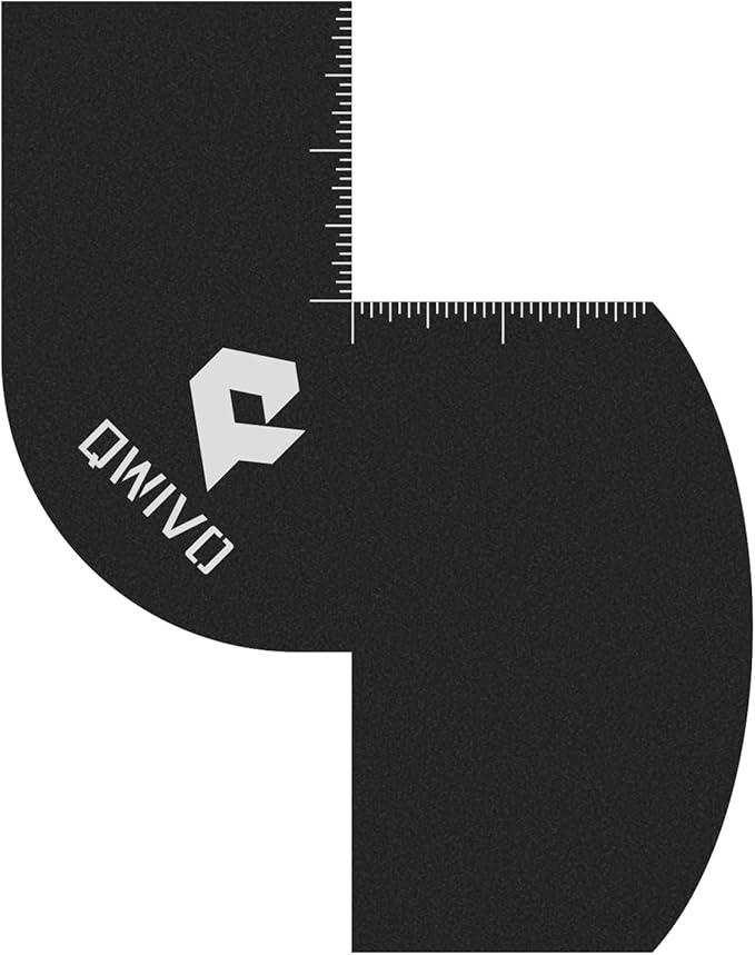 C Cup Barber Tool Sideburn Lineup Card Hairline Detail Stencil Shield