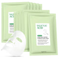 YTRAJU Anti Acne Face Mask Salicylic Acid Face Masks Skincare, Hydrating Face Masks, Soothing Facial Sheet Masks Skin Care for Acne Prone, Acne Mask for Pimple Breakouts Oil Control, 10 Pack
