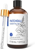 HIQILI Patchouli Essential Oil, for Diffuser, Homemade Perfume, Skin Care, Aromatherapy, Gift for Hippie Friend-30ML