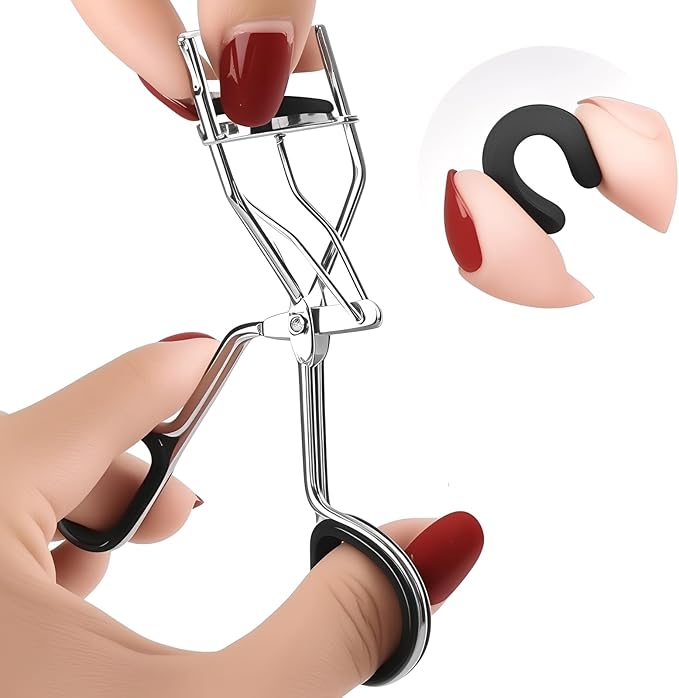 80Pack Fit for Tweezerman Eyelash Curler Refills,High Elasticity Silicone Replacement Pad Compatible with Tweezerman Eyelash Curler,Gentle & Safe,Use with Eye Lash Curlers.
