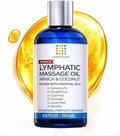 Lymphatic Drainage Massage Oil for Massage Therapy - Arnica & Coconut Oil for Post Surgery Recovery & Lymphatic Drainage Massager, Liposuction, 360 Lipo, BBL, Tummy Tuck Procedure,Moisturizing -8.5 Oz