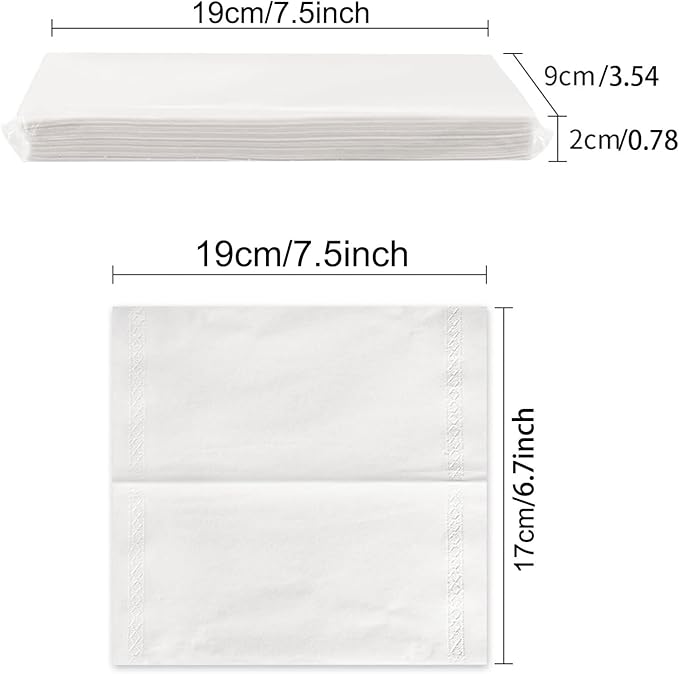 Cartisen Car Tissue Refills, Auto Travel Tissue Packs, Facial Napkin Refills for Car Visor Tissue Holder - 3-Ply 36 Sheets/Pack - 12Packs
