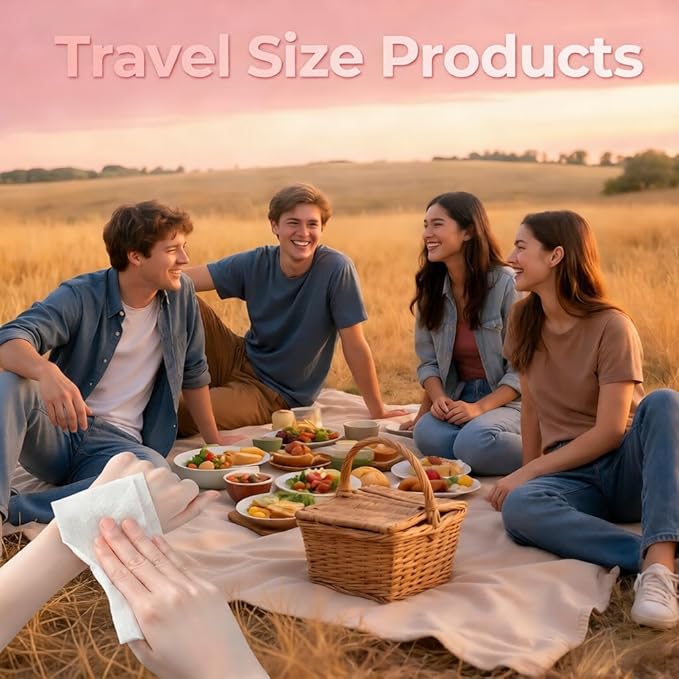 Classycoo Compressed Towel 120 PCS with 2 Carrying Cases,Disposable Mini Tablets Portable Face Towel Cotton Coin Tissue for Travel, Camping, Hiking, Sport, Home Hand Wipes, Outdoor Activities (Pink)