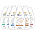 Dove Moisturizing Body Wash, Variety 6-Pack, 15.2 Oz Ea