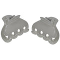 Camila Paris CP3661 French Hair Clip for Women, Small 1 inch Set of 2 Girls Hair Claw Clips Jaw Fashion Durable and Styling Hair Accessories for Women, Strong Hold No Slip Grip, Made in France