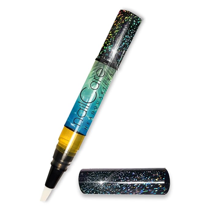 Bliss Kiss Simply Pure Cuticle Oil Pen, Butt Naked Fragrance | Jojoba Nail Growth Oil for Softer Cuticles & Healthier-Looking Nails | Nail Oil Pen for Women | TSA Friendly | Made in USA | 2ml