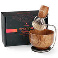 Anbbas 3IN1 Badger Hair Shaving Brush Set,Lather for Men Smooth Wet Shave