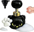 Cute Cat Paw Foam Soap Dispenser, Black Kitty Refillable Foaming Pump Bottle, Refillable Eco-Friendly Hand Soap Dispenser