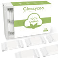 Classycoo Compressed Towel- Pure Cotton Disposable Face Towel, Mini Ultra-Soft Coin Portable Tissue Cleansing Camping Tablet for Travel, Hiking, Beauty, Sport, Hand Cloths, Outdoor,Green