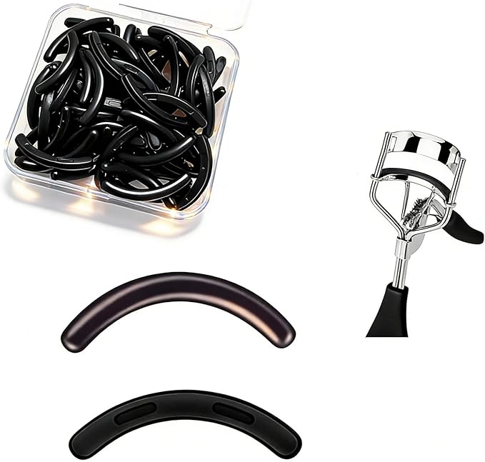 Compatible with Japonesque Eyelash Curler Refill Pads,80 Pcs Eyelash Curler Refills,Silicone Replacement Pads,for Better Curling and Comfort.