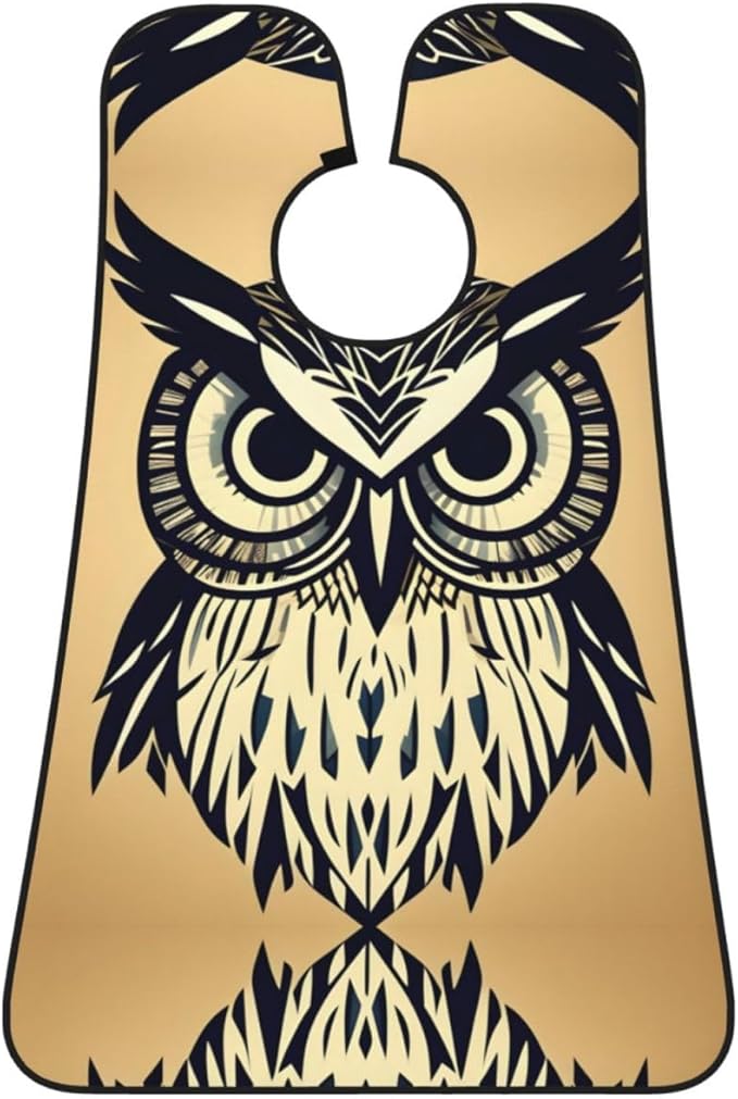 Magic Mushrooms Print Beard Bib Shaving Apron, Beard Hair Trimming Cape Gift For Dad