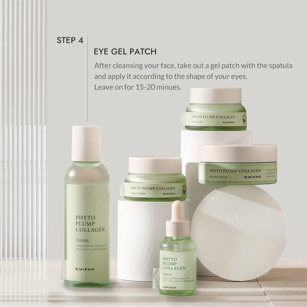 MIZON Phyto Plump Collagen Eye Gel Patch, 60pcs