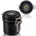 Embagol False Lash Glue Storage Tank With Thermometer Adhesive Carbon Sealed Leak-proof Containers Grafting Eyelash Extension Supplies(BLACK)