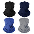 Finvizo Neck Gaiter Face Mask: 4 Pack Cooling UV Protection Breathable