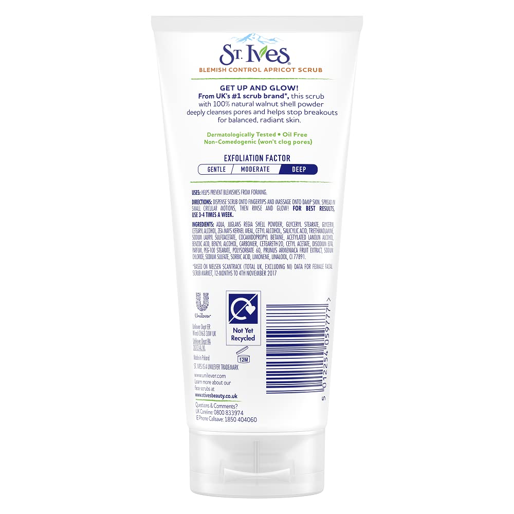 St Ives Gentle Apricot Facial Scrub 150Ml