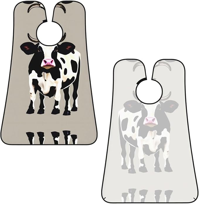 Three Dachshunds Print Beard Bib Shaving Apron, Beard Hair Trimming Cape Gift For Dad