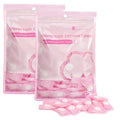 Classycoo Compressed Towel 200 PCS Mini Tablets Disposable Portable Face Towel Cotton Coin Tissue for Travel, Camping, Hiking, Sport, Beauty Salon, Home Hand Wipes and Other Outdoor Activities Pink