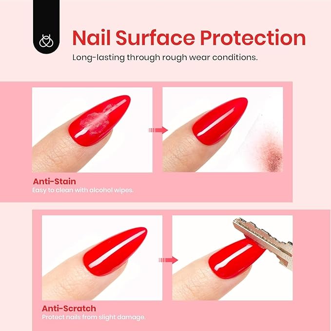 Beetles Extra Glossy Gel Top Coat - 15ml Clear No Wipe Top Coat Gel Polish High Shine Long Lasting Nail Surface Protection Manicure Summer Gifts for Women
