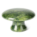 gemshan Mushroom Massage Tool,Natural Aventurine Jade Massage Stone for Relaxing Massage House SPA Heat The Cold