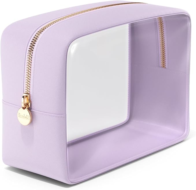 Makeup Bag for Women, Travel Cosmetic Organizer, Waterproof Toiletry Pouch