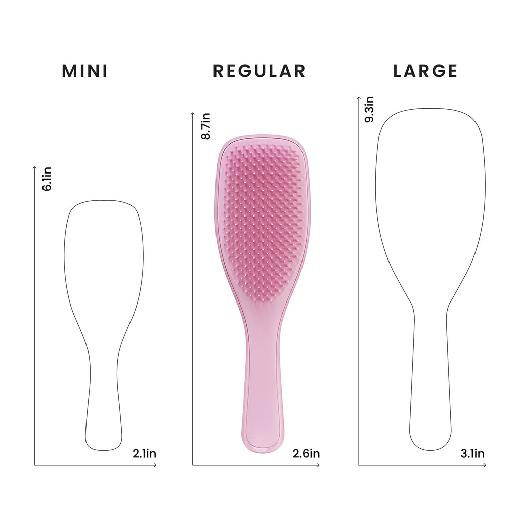 Tangle Teezer Ultimate Detangler Brush, Straight to Wavy, Rosebud