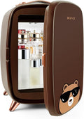 KFO Mini Skincare Fridge 6L | Ultra-Quiet Beauty Fridge for Cosmetics & Drinks | 6°C Cooling + 20dB Silent | Adjustable Shelves & Portable Design