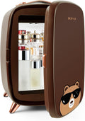 KFO Mini Skincare Fridge 6L | Ultra-Quiet Beauty Fridge for Cosmetics & Drinks | 6°C Cooling + 20dB Silent | Adjustable Shelves & Portable Design