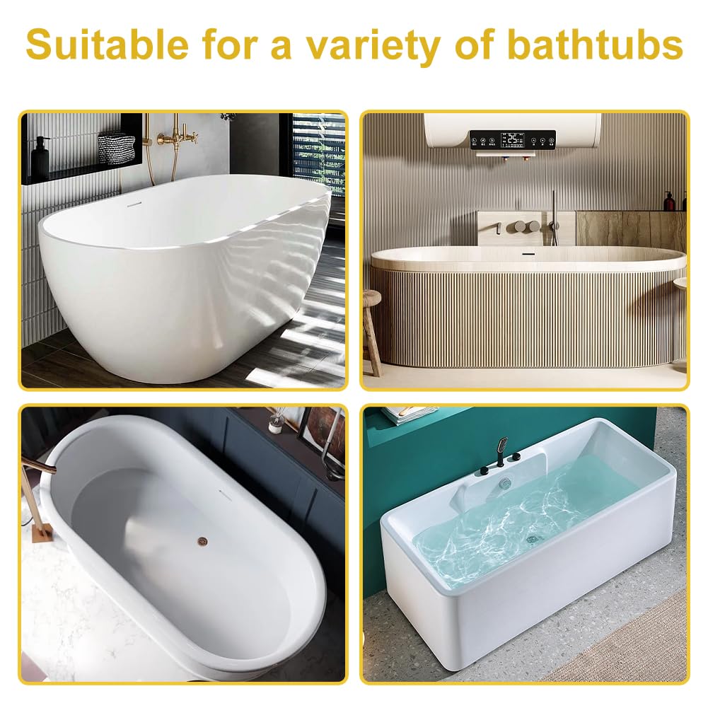 Bath Pillows for Tub,Ergonomic Bath Pillows for Tub Neck and Back Support