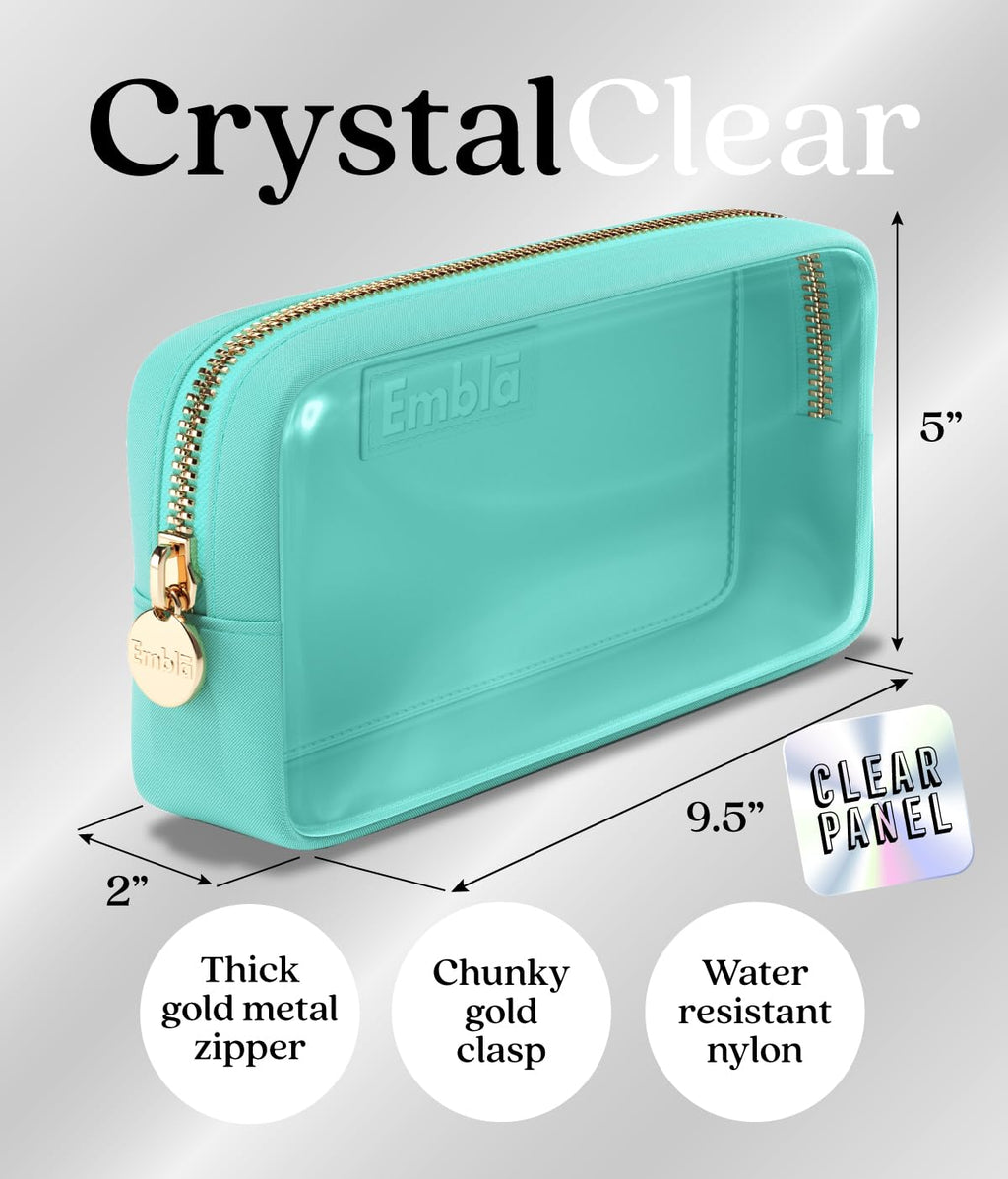 Makeup Bag for Women, Travel Cosmetic Organizer, Waterproof Toiletry Pouch