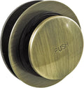 Kingston Brass DTT203 Tip-Toe Tub Drain, Antique Brass