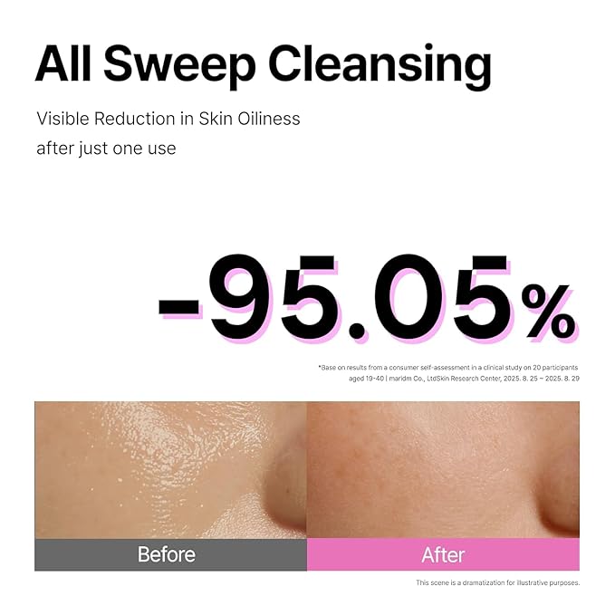 OVERLAPS Ectoin Cleansing Oil, Korean Face Oil Cleanser & Makeup Remover