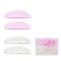 Curacoro Korean Lash Lift Shields, 4 Pcs Self-Adhesive Silicone Rods