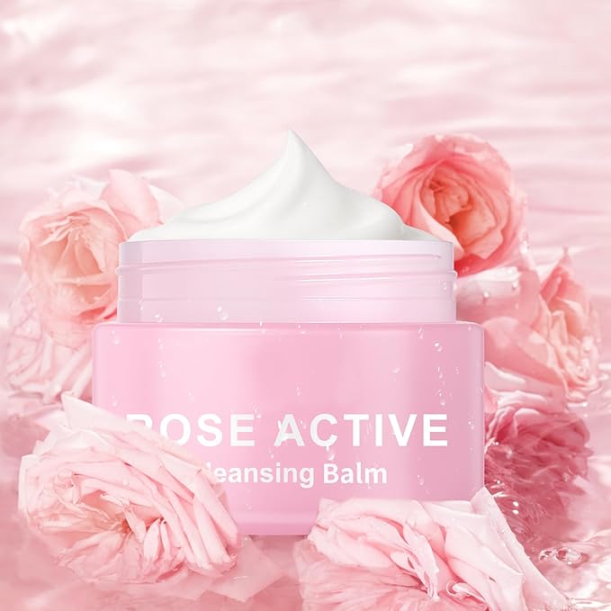 GUOYAOLIFU Makeup Melting Cleansing Balm for Face,Deep Cleansing Facial Balm for Women,Hydrating Makeup Remover Cream,Oil Control,Deep Cleanser,All Skin Types (3.3oz)