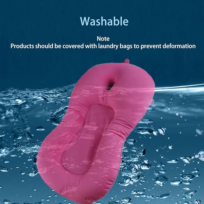 KAKIBLIN Baby Bath Mat, Baby Bath Pad, Soft Anti-Slip Babies Baths Insert