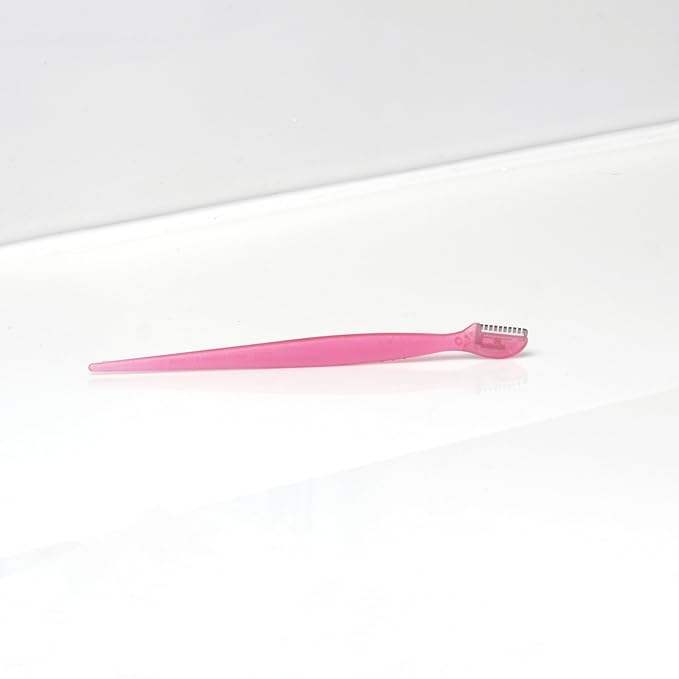 Noxzema Eyebrow Shaper, 3 Count; Small, Compact Razors Expertly Trim Eyebrows and Facial Hair for Precision Shaping and Cosmetic Grooming with Professional Results; Equipped with Protective Skin Guard