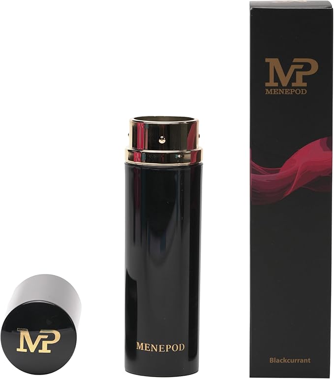 Menepod Luxury Tampon Holder For Purse,Cigarette Case,Pad and Bag Storage,Feminine Care,Discreet Travel Essentials Organizer Accessory Ideal for Women, Ladies, and Girls (Midnight Shine)