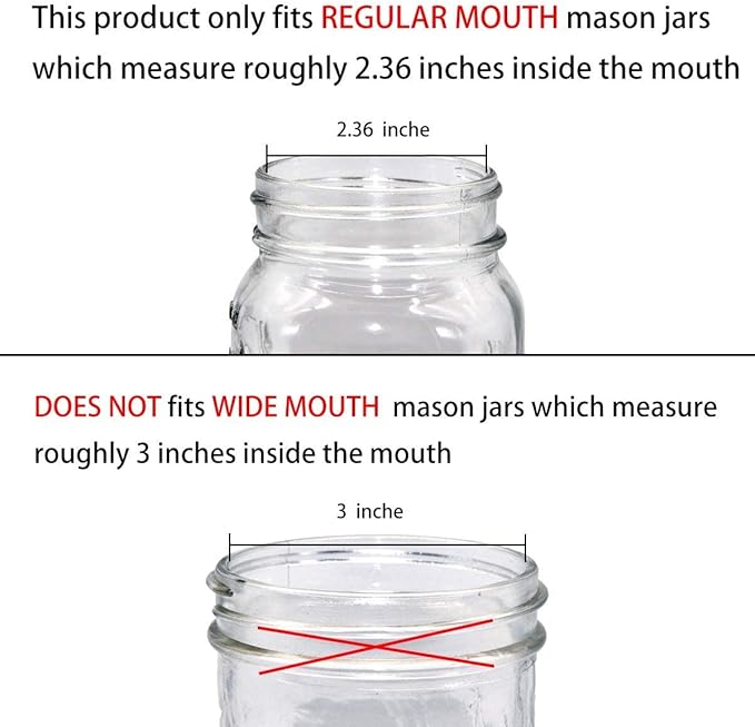 Amolliar Mason Jar Foaming Soap Dispenser Pump Lids, Foaming Pump Replacement Kit for Pint Regular Mouth Mason Jar, Refill Hand Soap, Waterproof Labels, Kitchen Bathroom Farmhouse Decor, Bronze 6 Pack