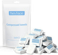 Heyface Compressed Towels Tablets for Travel, 11.8"x11", 50 PCS, Portable