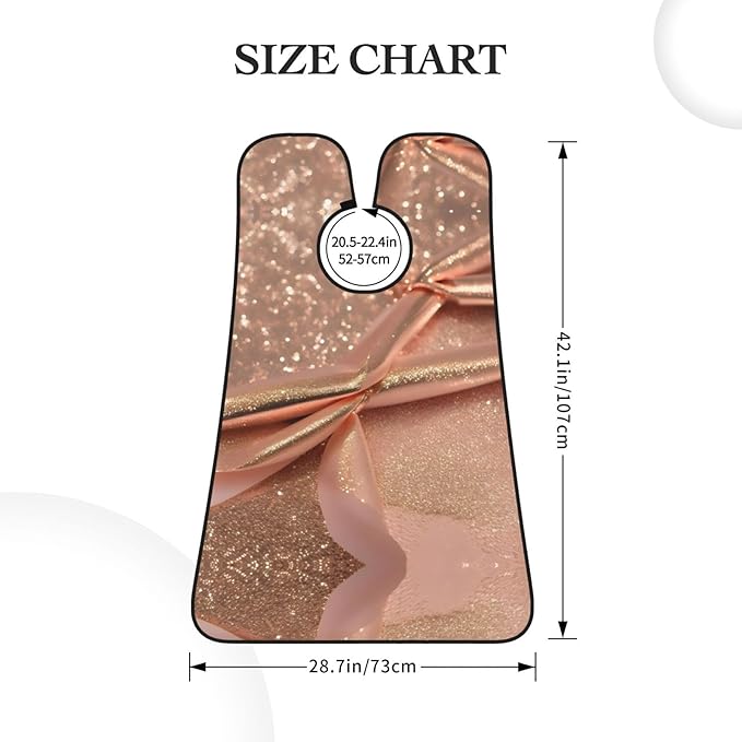 Abstract Paint Splashes Print Beard Bib Shaving Apron, Beard Hair Trimming Cape Gift For Dad