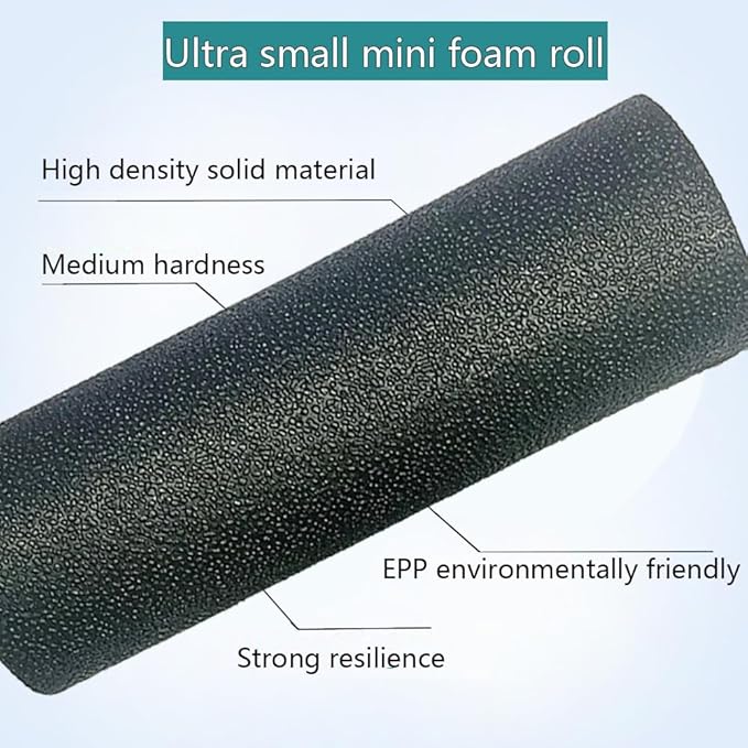 XCZGSW Mini Foam Roller, High Density Massage Tool for Physical Therapy