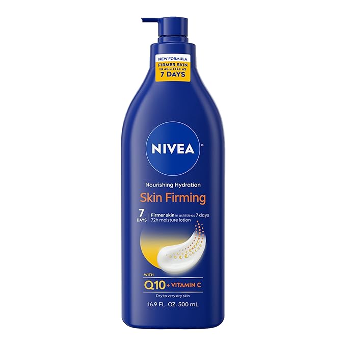 NIVEA Nourishing Hydration Skin Firming Body Lotion, 16.9 FL OZ