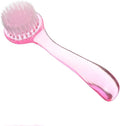ULTNICE Sheep Horn Facial Brush 4-Pack Manual Face Cleaning Brush Set with Soft Bristles for Deep Pore Cleansing and Blackhead Removal Compact 5.1X1.6 Inch for Wet and Dry Skin Care